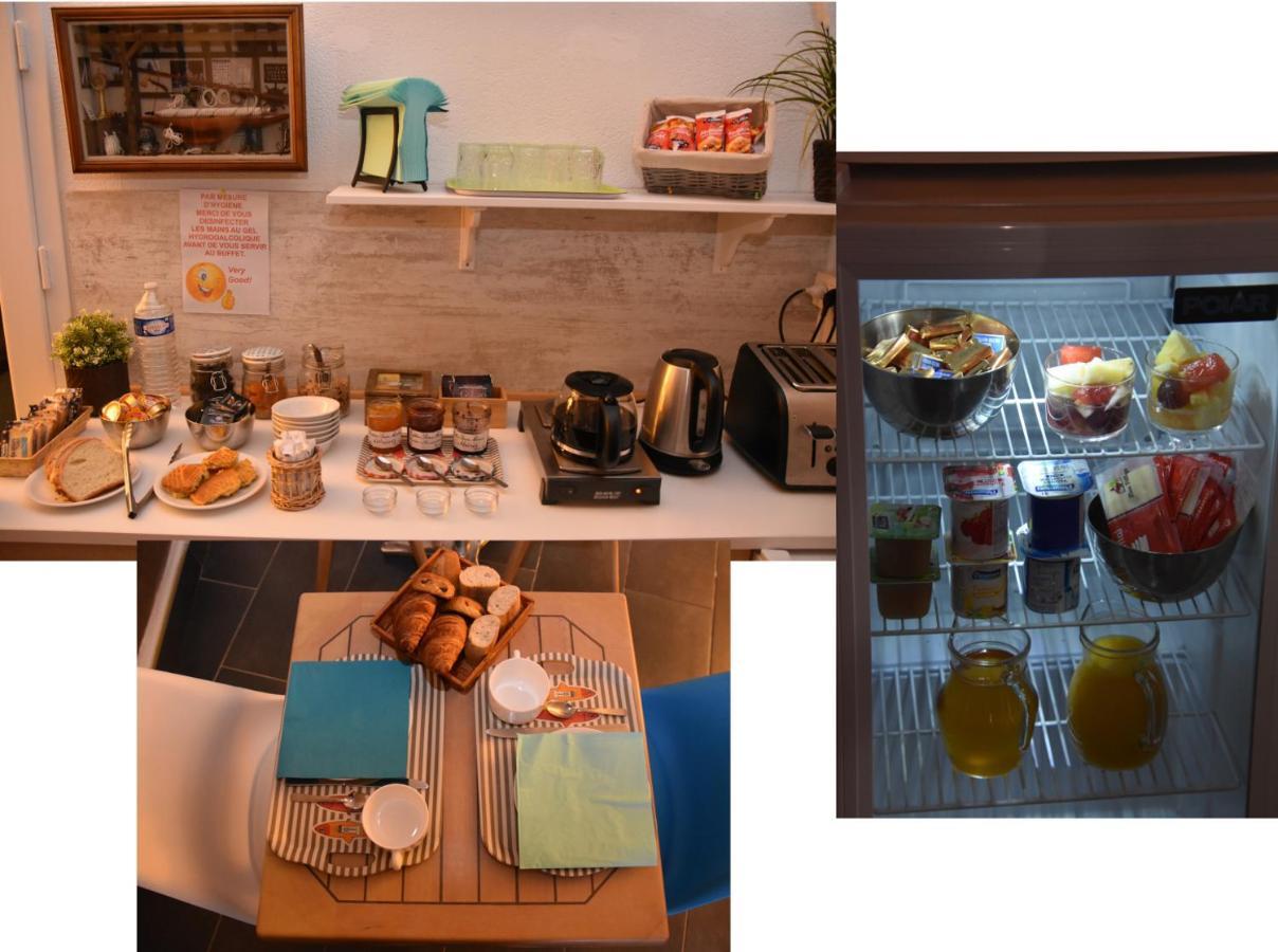 Hotel Le Coureau แซ็ง-โทรจง-เลส์-แบ็งส์ ภายนอก รูปภาพ